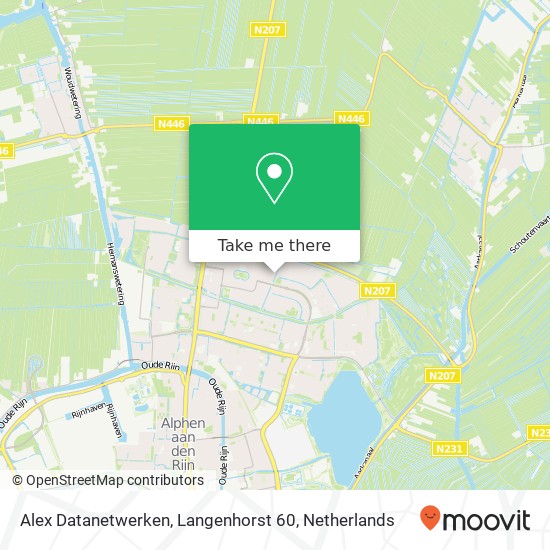 Alex Datanetwerken, Langenhorst 60 map