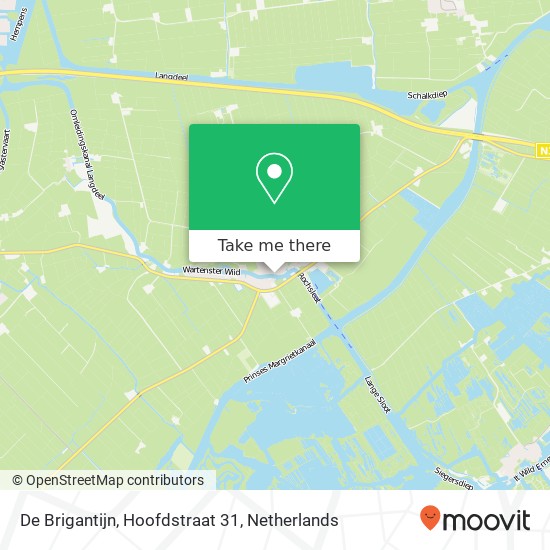 De Brigantijn, Hoofdstraat 31 map