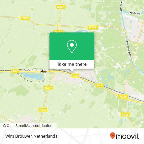 Wim Brouwer map