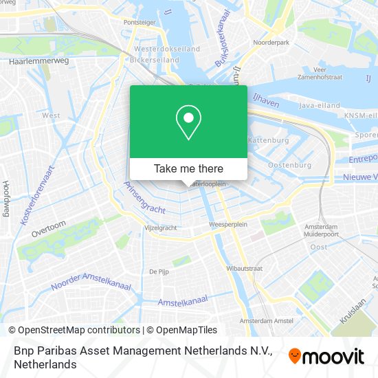 Bnp Paribas Asset Management Netherlands N.V. map