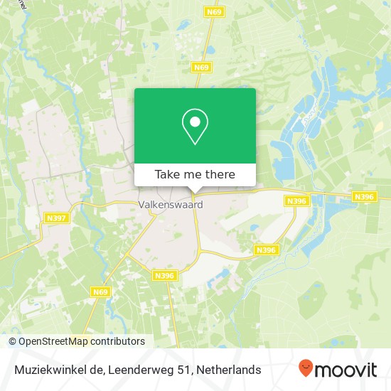 Muziekwinkel de, Leenderweg 51 map