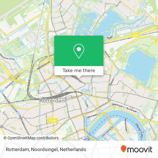 Rotterdam, Noordsingel map