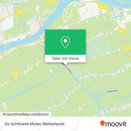 De Achtkante Molen map