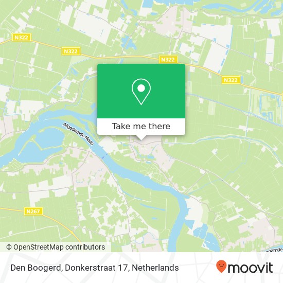 Den Boogerd, Donkerstraat 17 map