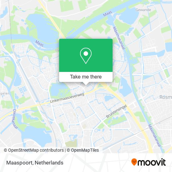 Maaspoort map