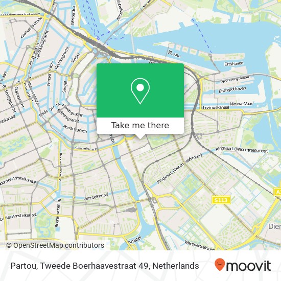 Partou, Tweede Boerhaavestraat 49 map