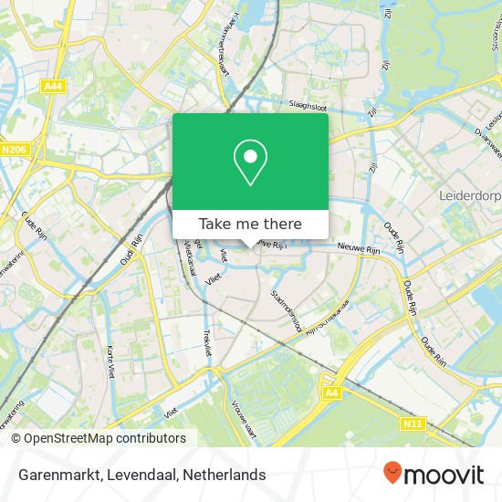 Garenmarkt, Levendaal map