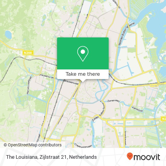 The Louisiana, Zijlstraat 21 map