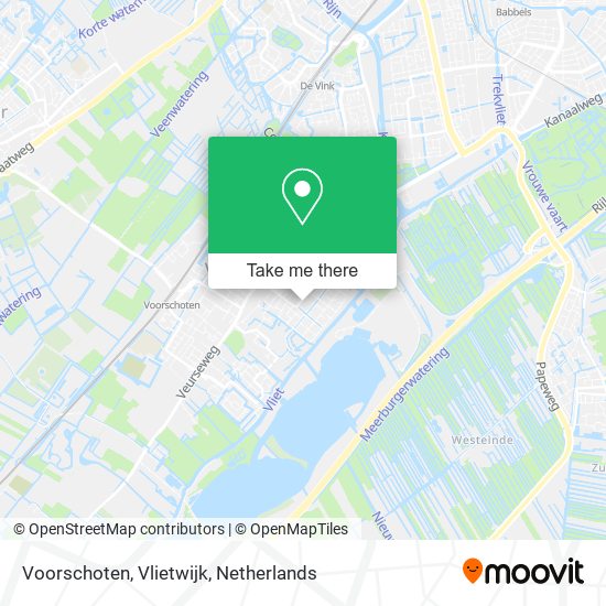 Voorschoten, Vlietwijk map