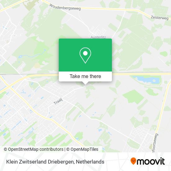 Klein Zwitserland Driebergen Karte