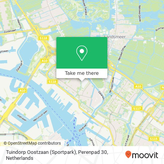 Tuindorp Oostzaan (Sportpark), Perenpad 30 map