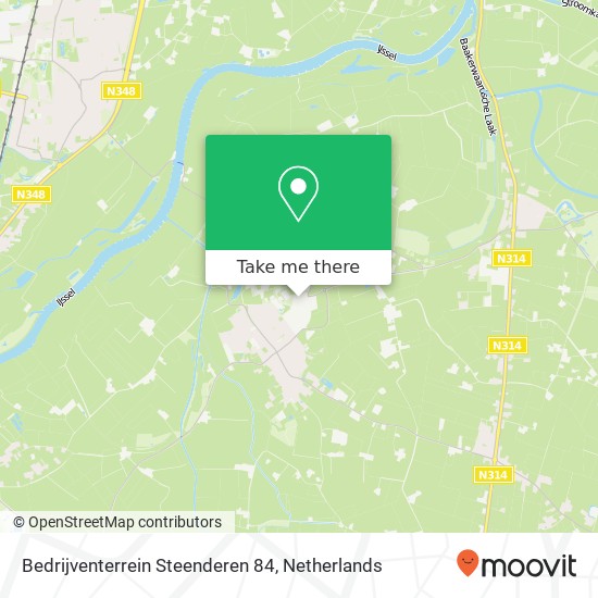 Bedrijventerrein Steenderen 84 map