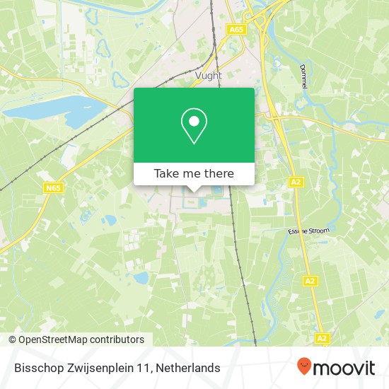 Bisschop Zwijsenplein 11 map