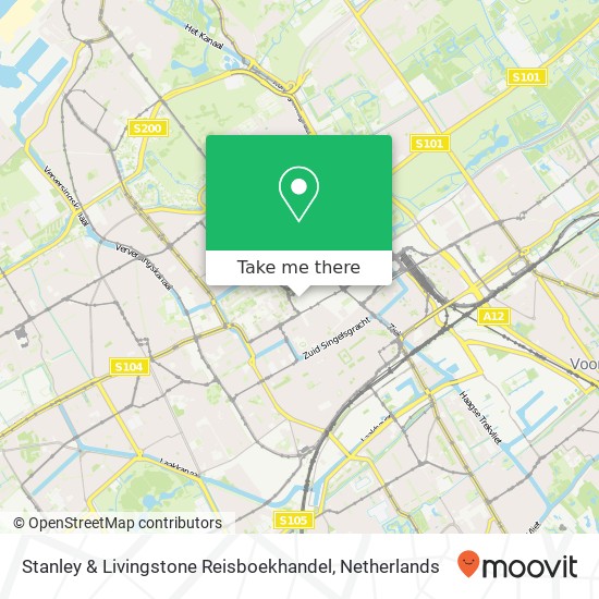 Stanley & Livingstone Reisboekhandel map