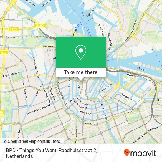 BPD - Things You Want, Raadhuisstraat 2 map