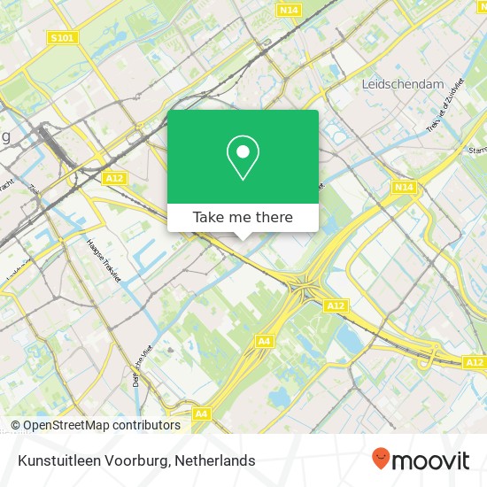 Kunstuitleen Voorburg map