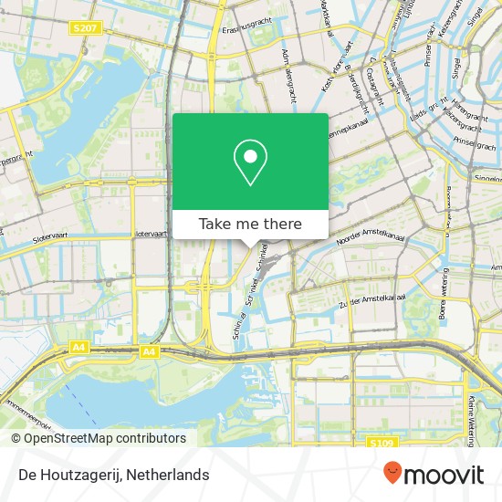 De Houtzagerij, Aalsmeerweg 33 map