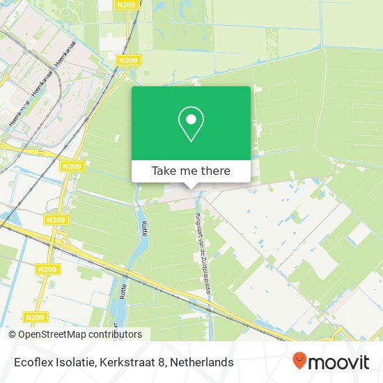 Ecoflex Isolatie, Kerkstraat 8 Karte