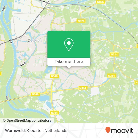 Warnsveld, Klooster map