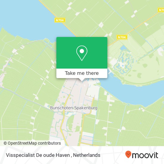 Visspecialist De oude Haven map