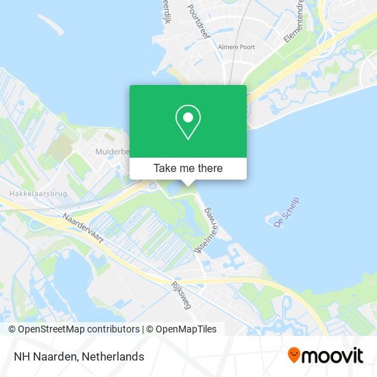 NH Naarden map
