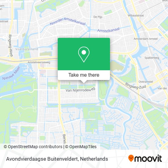 Avondvierdaagse Buitenveldert map