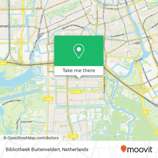 Bibliotheek Buitenveldert map