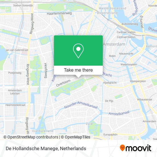 De Hollandsche Manege map
