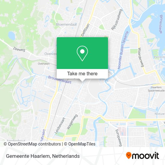 Gemeente Haarlem map