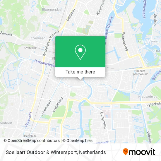 Soellaart Outdoor & Wintersport map