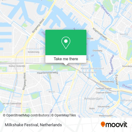 Milkshake Festival map