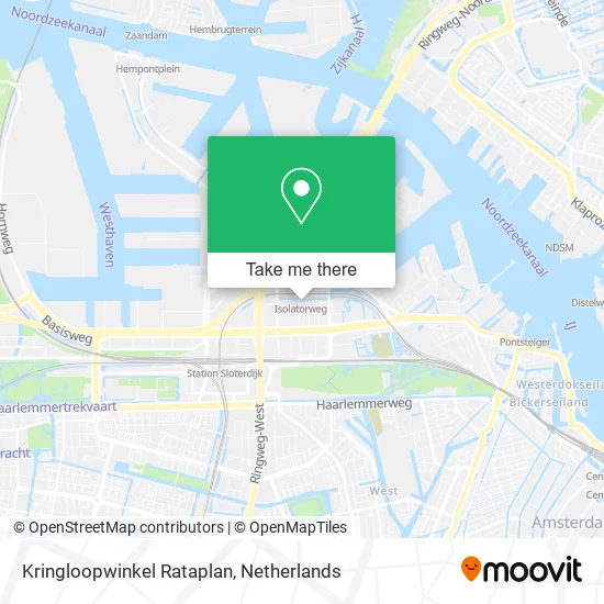Kringloopwinkel Rataplan map
