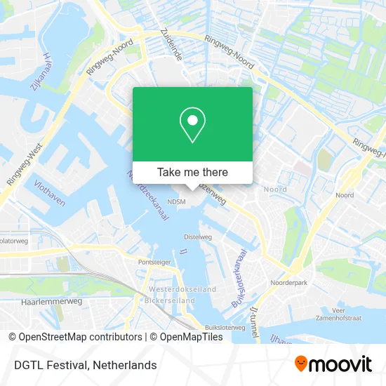 DGTL Festival map
