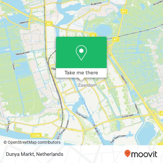 Dunya Markt map