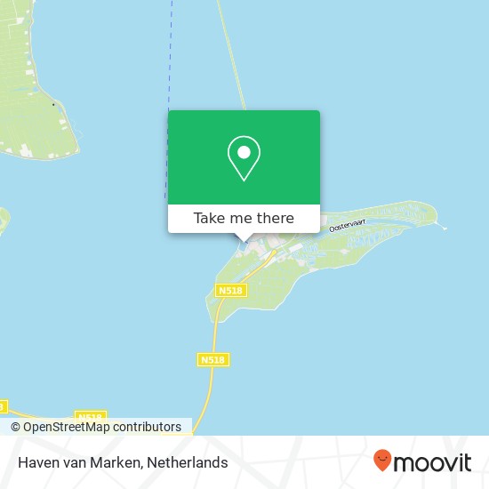 Haven van Marken map