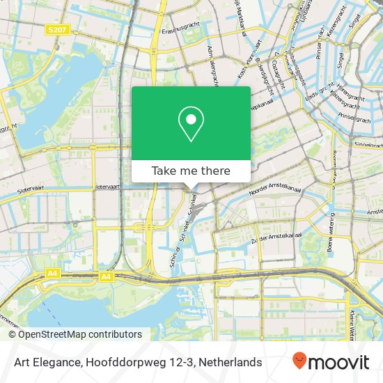 Art Elegance, Hoofddorpweg 12-3 map