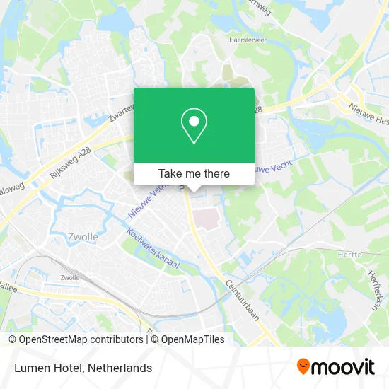 Lumen Hotel map
