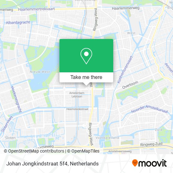 Johan Jongkindstraat 5f4 map