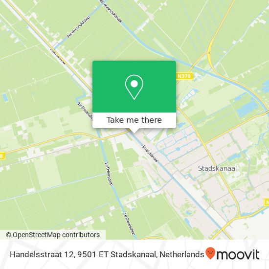 Handelsstraat 12, 9501 ET Stadskanaal map