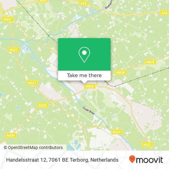 Handelsstraat 12, 7061 BE Terborg map