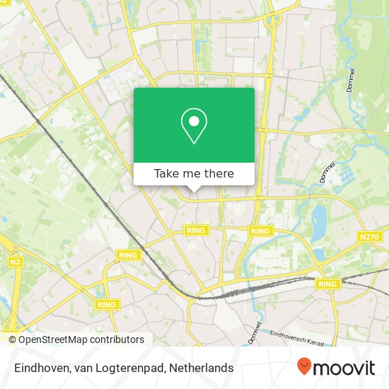 Eindhoven, van Logterenpad map