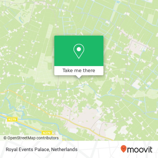 Royal Events Palace, Meerstraat 30B map