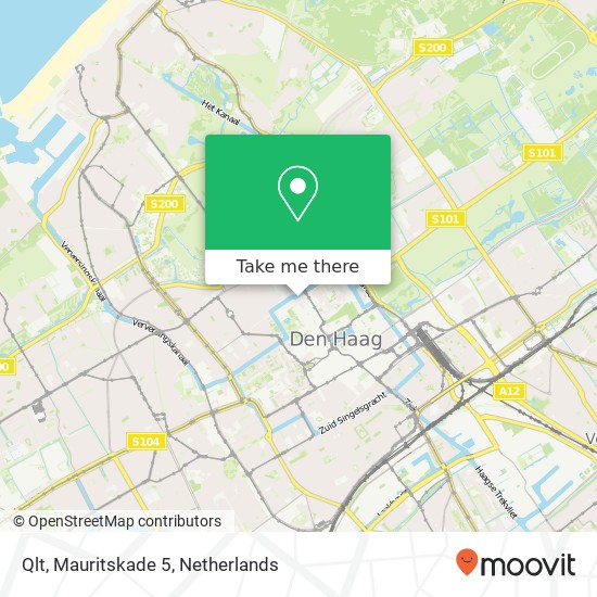 Qlt, Mauritskade 5 map