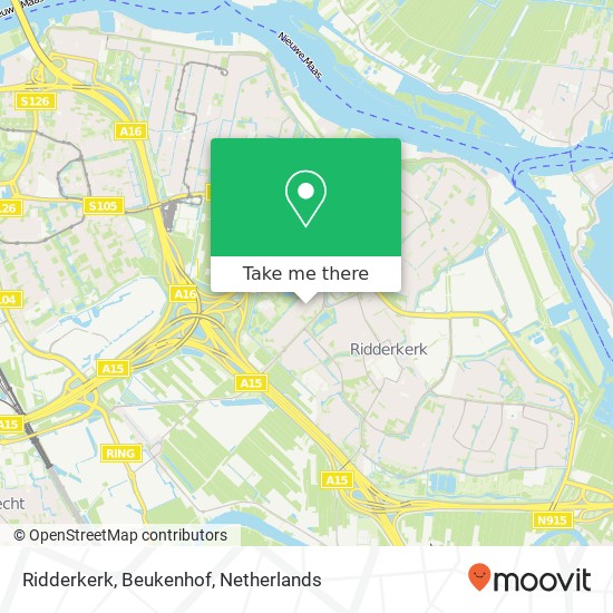 Ridderkerk, Beukenhof map