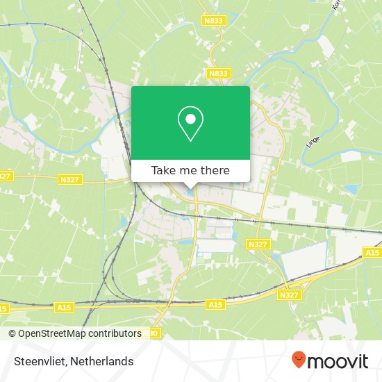 Steenvliet map