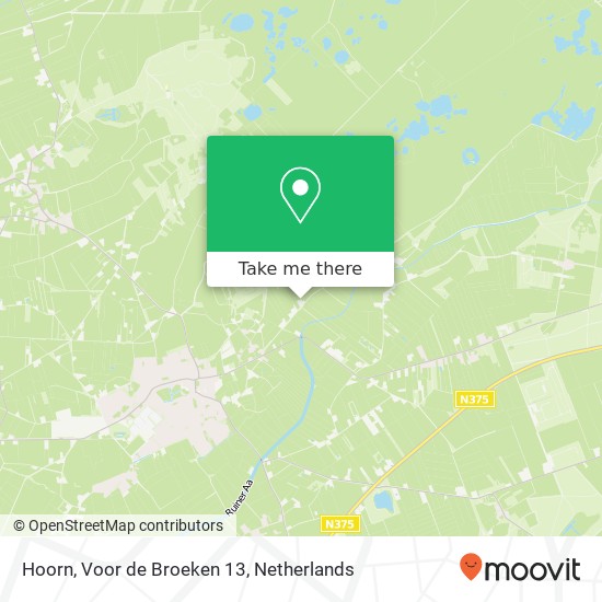 Hoorn, Voor de Broeken 13 map
