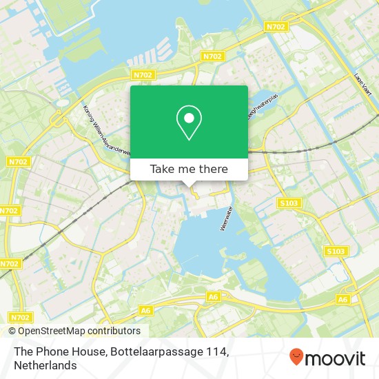 The Phone House, Bottelaarpassage 114 map