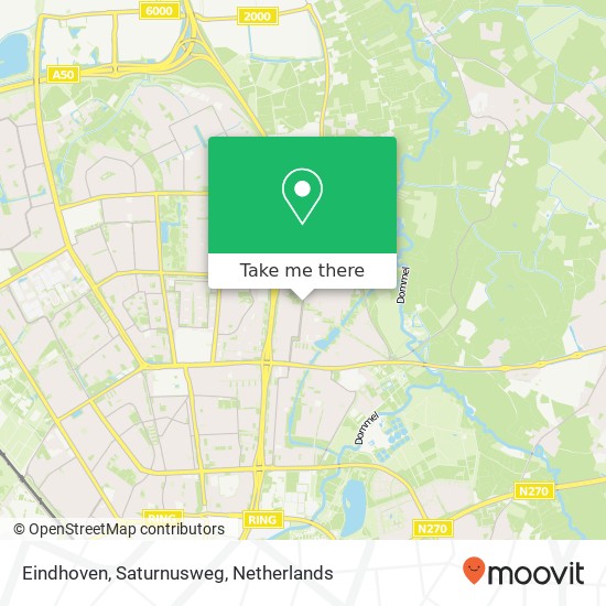 Eindhoven, Saturnusweg map