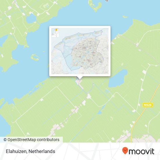 Elahuizen map