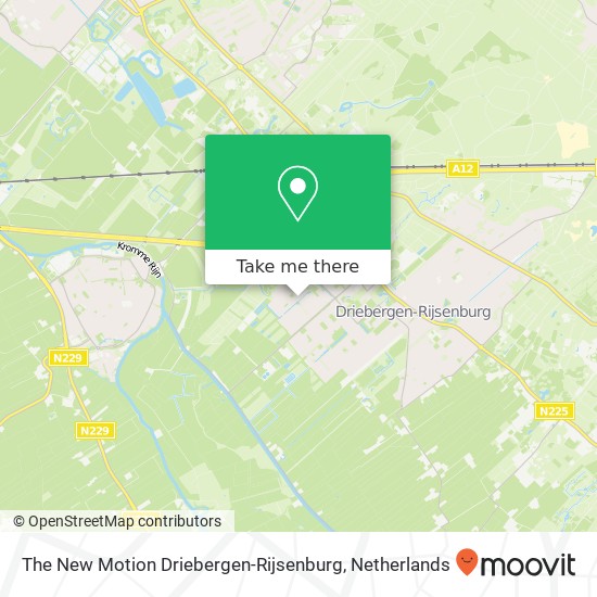 The New Motion Driebergen-Rijsenburg map